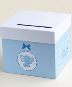 urne éléphant bleu