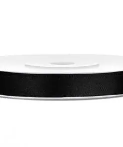 ruban satin noir