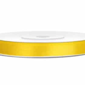 ruban satin jaune