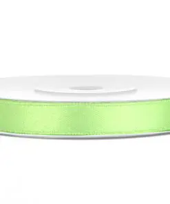 ruban satin vert d'eau