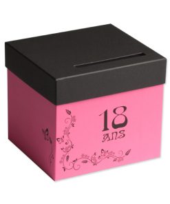 urne 18 ans fuchsia