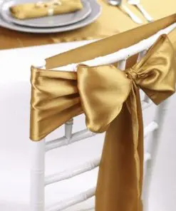 Housse de chaise et noeud Communion