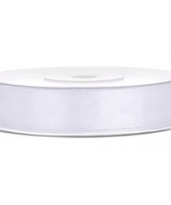 ruban satin blanc 12 mm