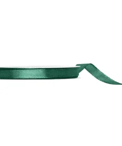 ruban satin vert foncé