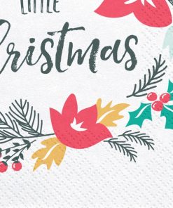 serviette en papier noel