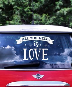 Sticker mariage "All you need is love"