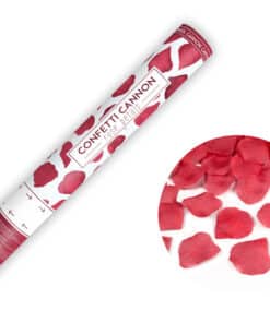 Canon confettis rouge