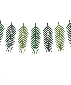 guirlande feuilles tropicales