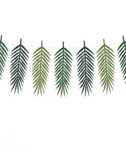 guirlande feuilles tropicales