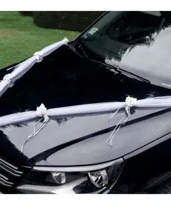 Guirlande voiture deco mariage
