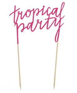 pique tropical party