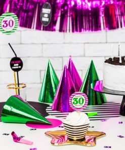 Alternative view of Assiette forme Etoile - Or - Lot de 6