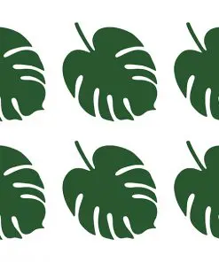feuilles décoratives -aloha