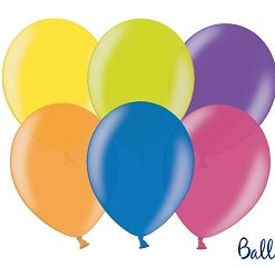 Alternative view of Ballons-Bleu marine métallisé-Lot de 10