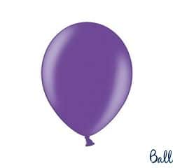 ballons violet métallisé