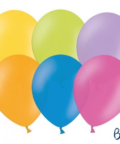 Alternative view of Ballons-Jaune moutarde-Lot de 10