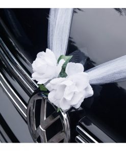 guirlande déco voiture mariage