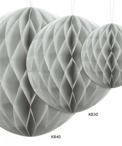 boules alvéolées gris