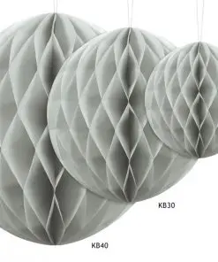 boules alvéolées gris