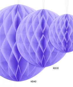 boules alvéolées parme