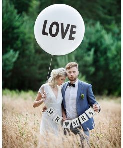 Alternative view of Ballon géant mariage - Love