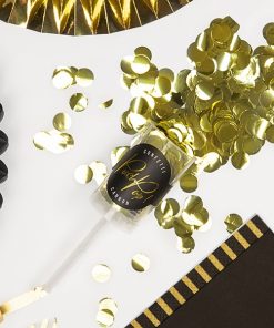 Alternative view of Canon à confettis dorés-Push pop