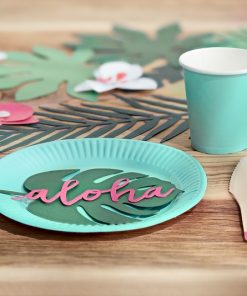 Alternative view of Assiette - Vert d'eau - Lot de 6