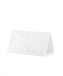 marque-place-feuillage doré