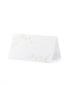 marque-place-feuillage doré