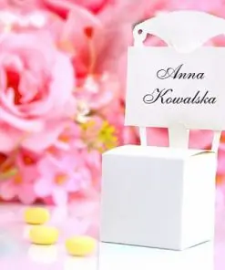 boite a dragees chaise