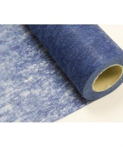 chemin de table bleu marine