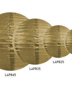 lampions-boules chinoises-or