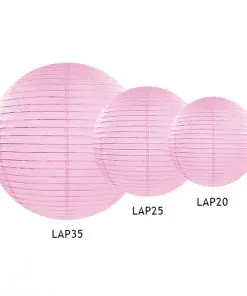 lampions-boules chinoises-rose