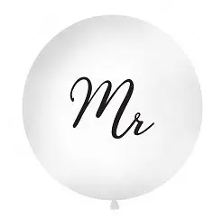 ballon mariage-Mr