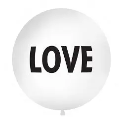 ballon géant -love