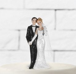 figurine mariage-main dans la main