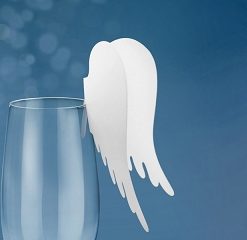 marque-place-ailes blanches