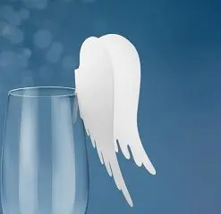 marque-place-ailes blanches