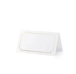 marque-place cadre doré