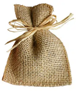 sac dragees en jute