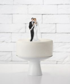 Alternative view of Figurine mariage-Cœur rouge