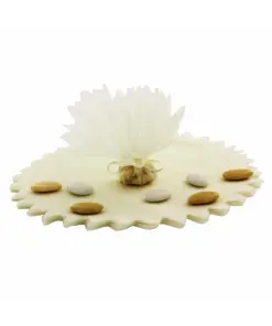 tulle cristal ivoire