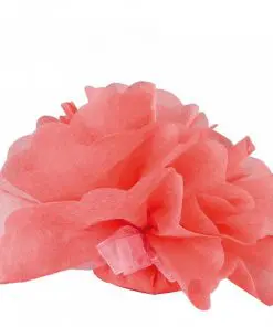 tulle intissé corail