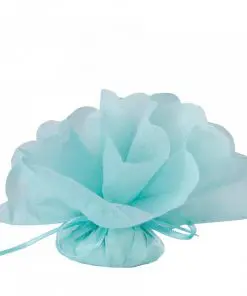 tulle intissé vert d'eau