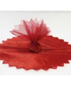 tulle cristal bordeaux