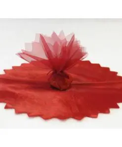 tulle cristal bordeaux