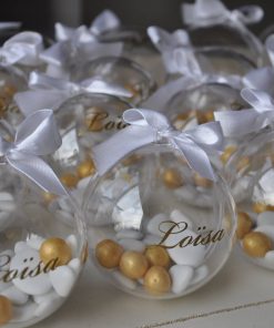 Contenant dragées Mariage - Plexi