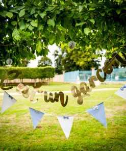 guirlande baby shower garcon