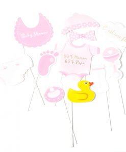Alternative view of Kit Photobooth Baby Shower fille