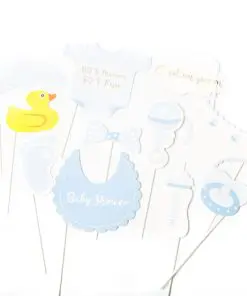 photobooth baby shower garcon